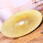 Wholesale Glass Charger Plate PZ-057